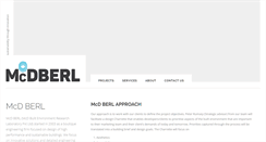 Desktop Screenshot of mcdberl.com