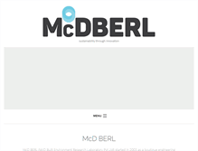 Tablet Screenshot of mcdberl.com